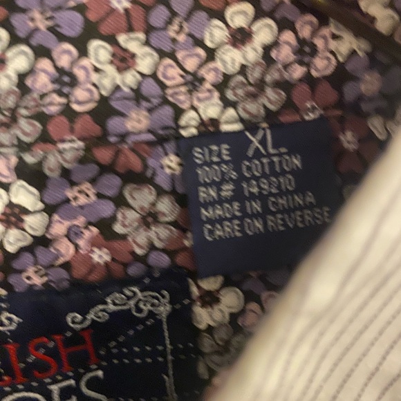 English Heroes men’s dress shirt XL - Picture 2 of 8